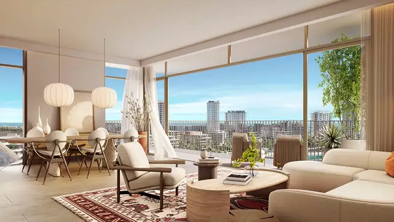 Living Area |  Bay Grove Residences D