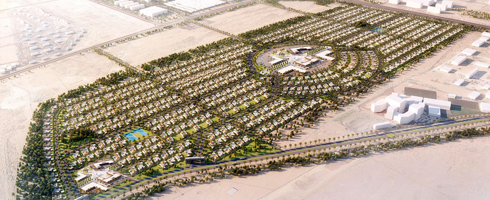 Nad Al Sheba 3 Villas Aerial view
