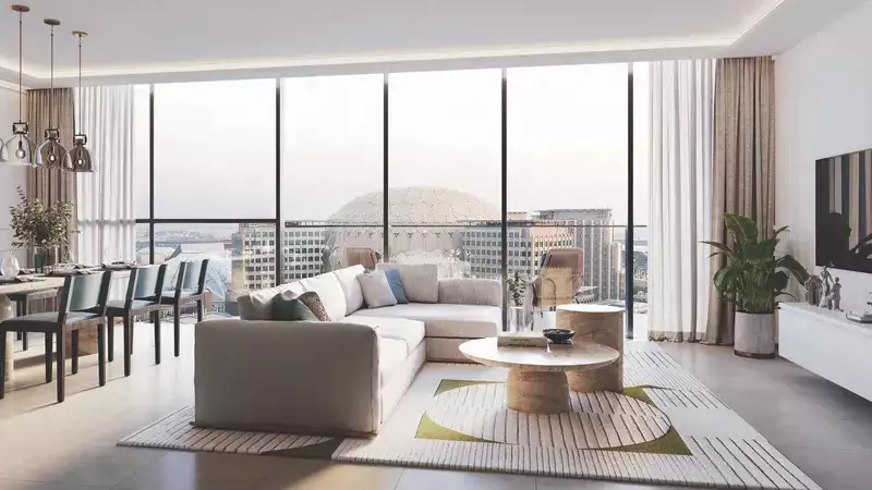 Spacious Living-Mangrove Residences