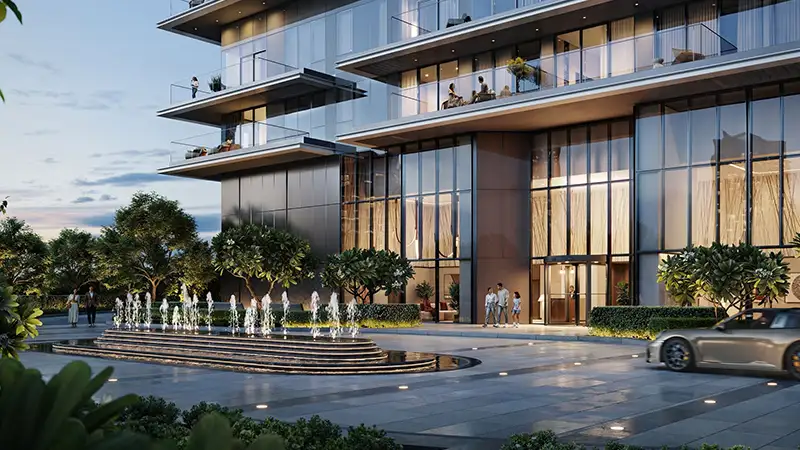 ALBERO TOWER -DUBAI-ENTRANCE