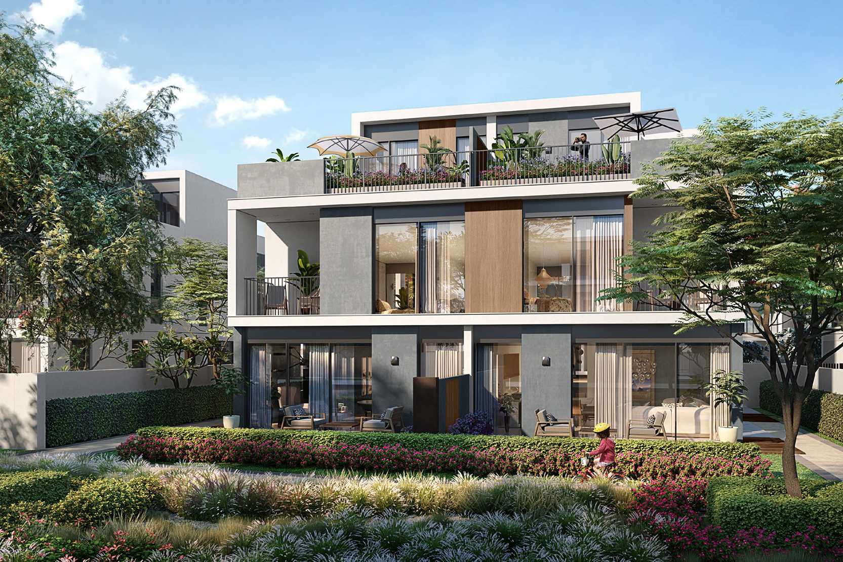 Aura Gardens A - 4BHK Twin Villa