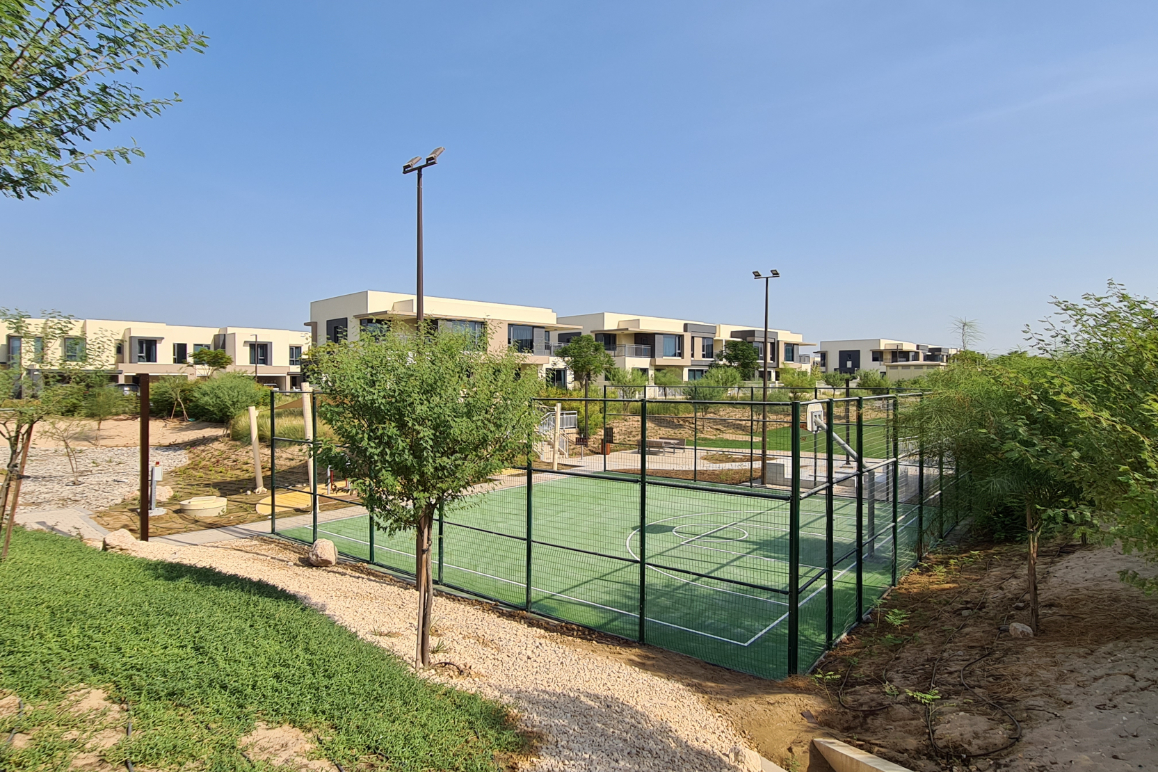 Basketball Court in Maple 1