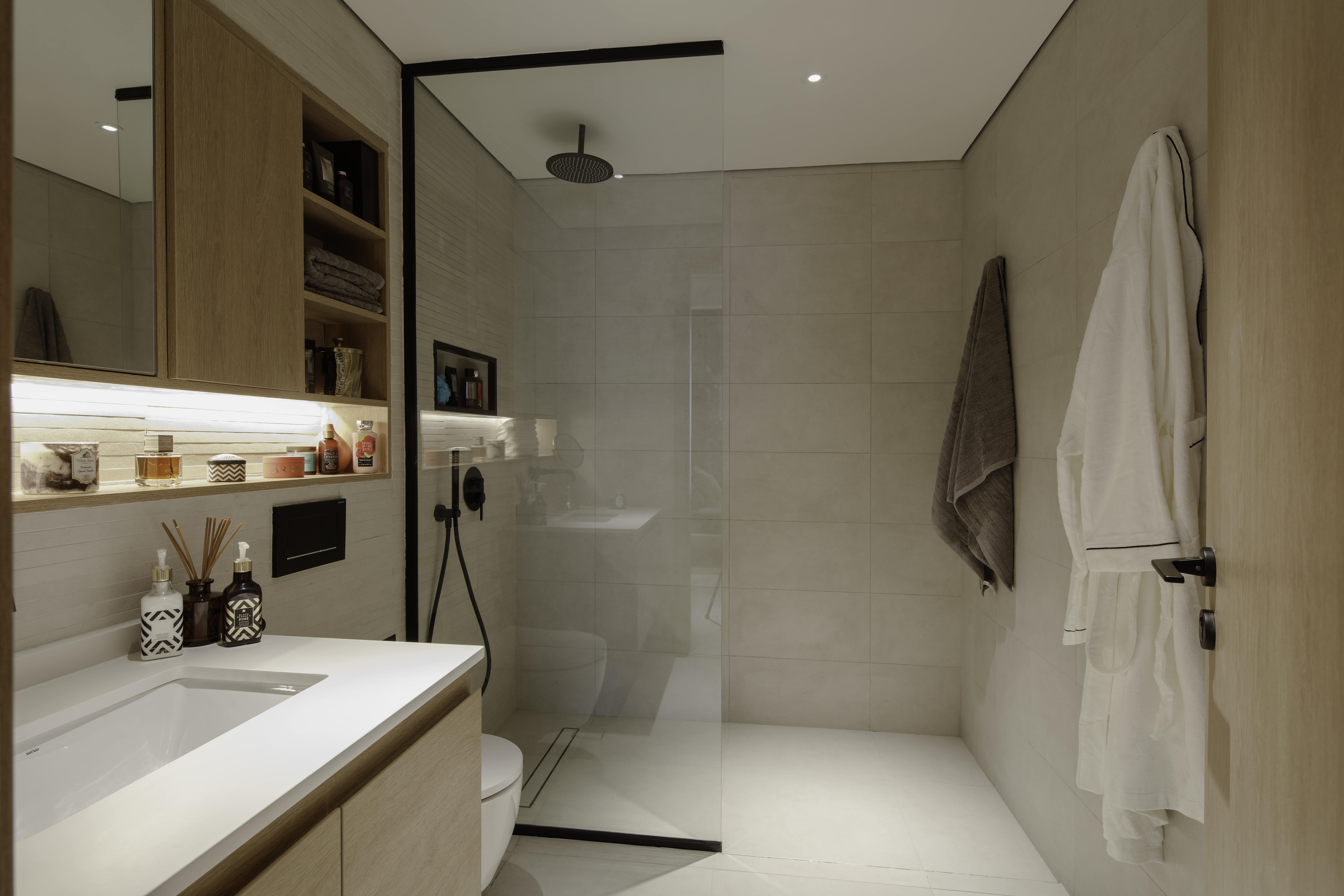 Bathroom in Beverly residence