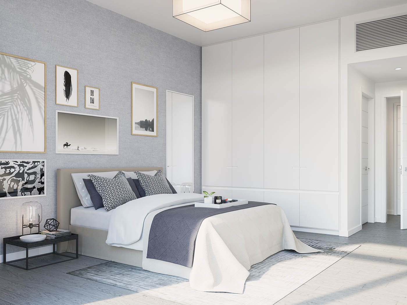 Bedroom in Belgravia Square