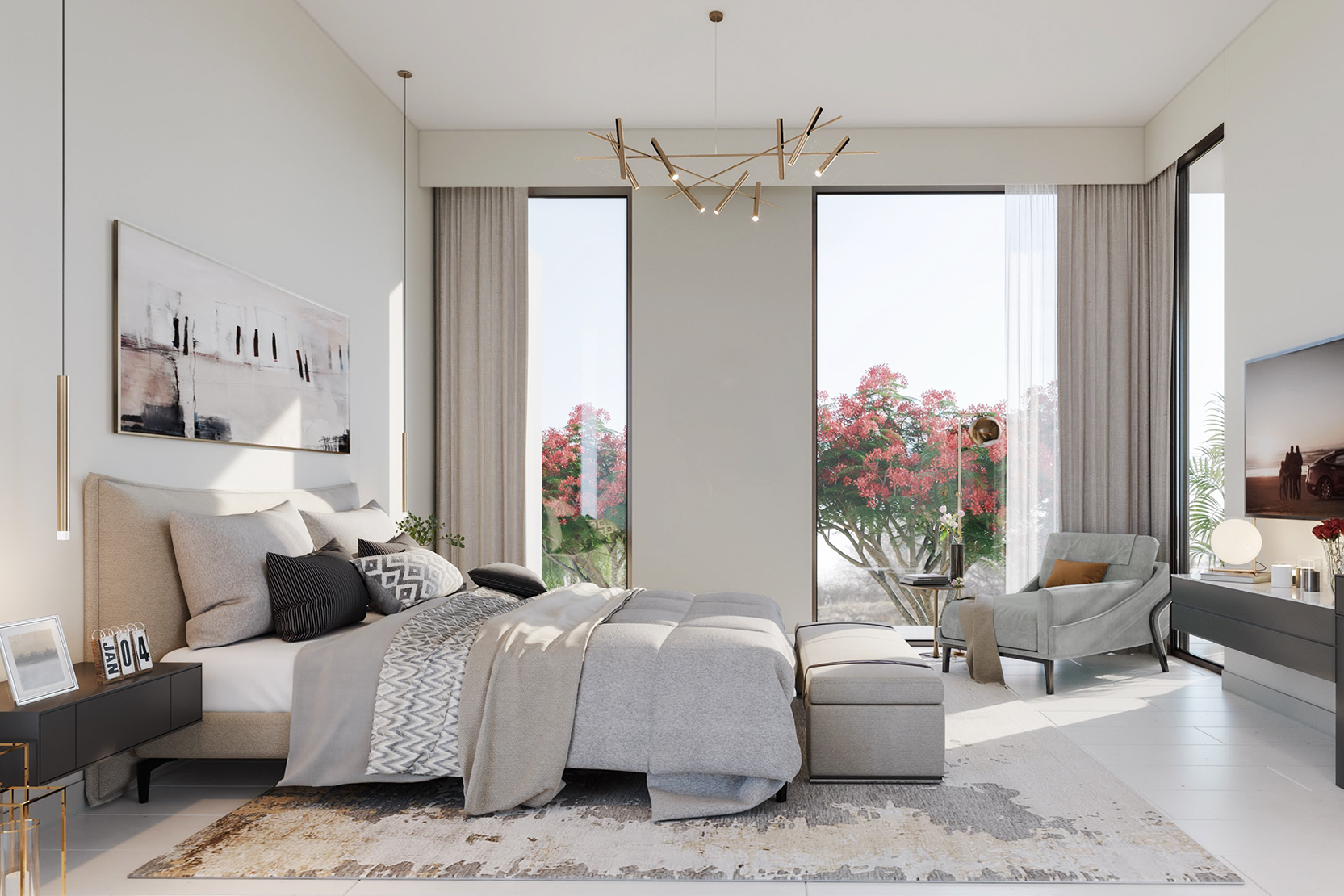 Bedroom in Harmony 2 Villas