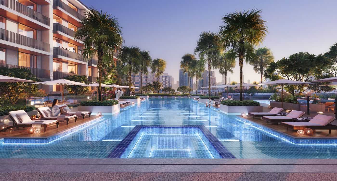 Binghatti Aurora | Swimming Pool