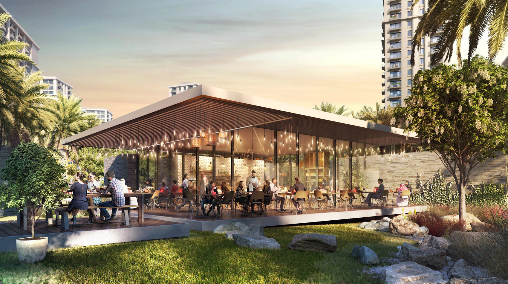 Cafeteria in Executive Residences II