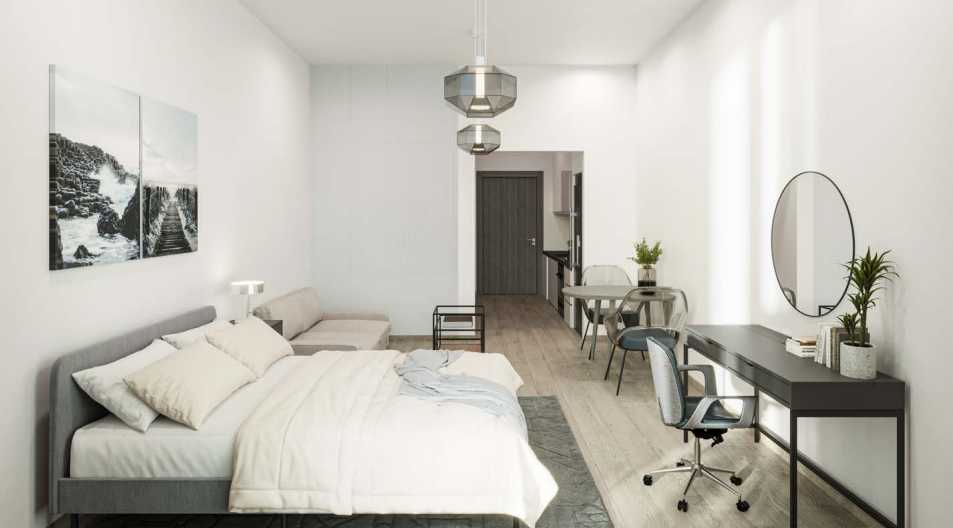 Century Tower | Bedroom area for living
