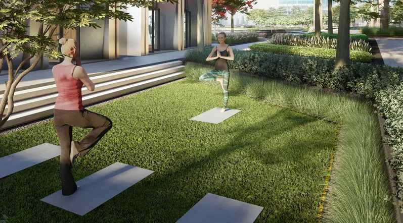 Design Quarter Tower 1-  Yoga Deck