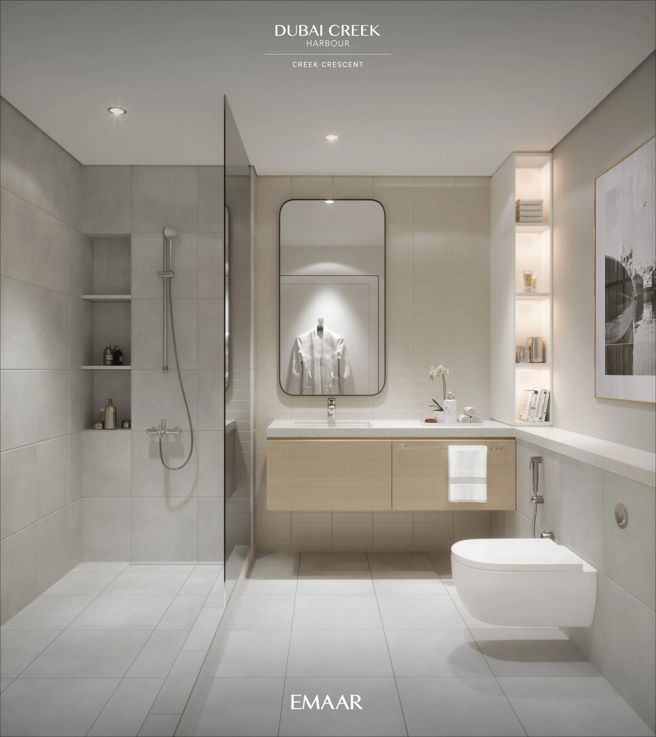 EMAAR-CREEK-CRESCENT | Bathroom Area