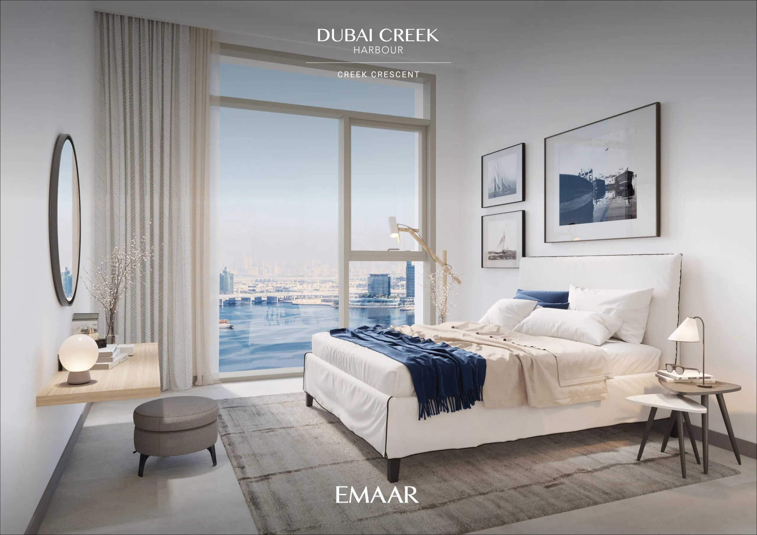 EMAAR-CREEK-CRESCENT | Bedroom Area