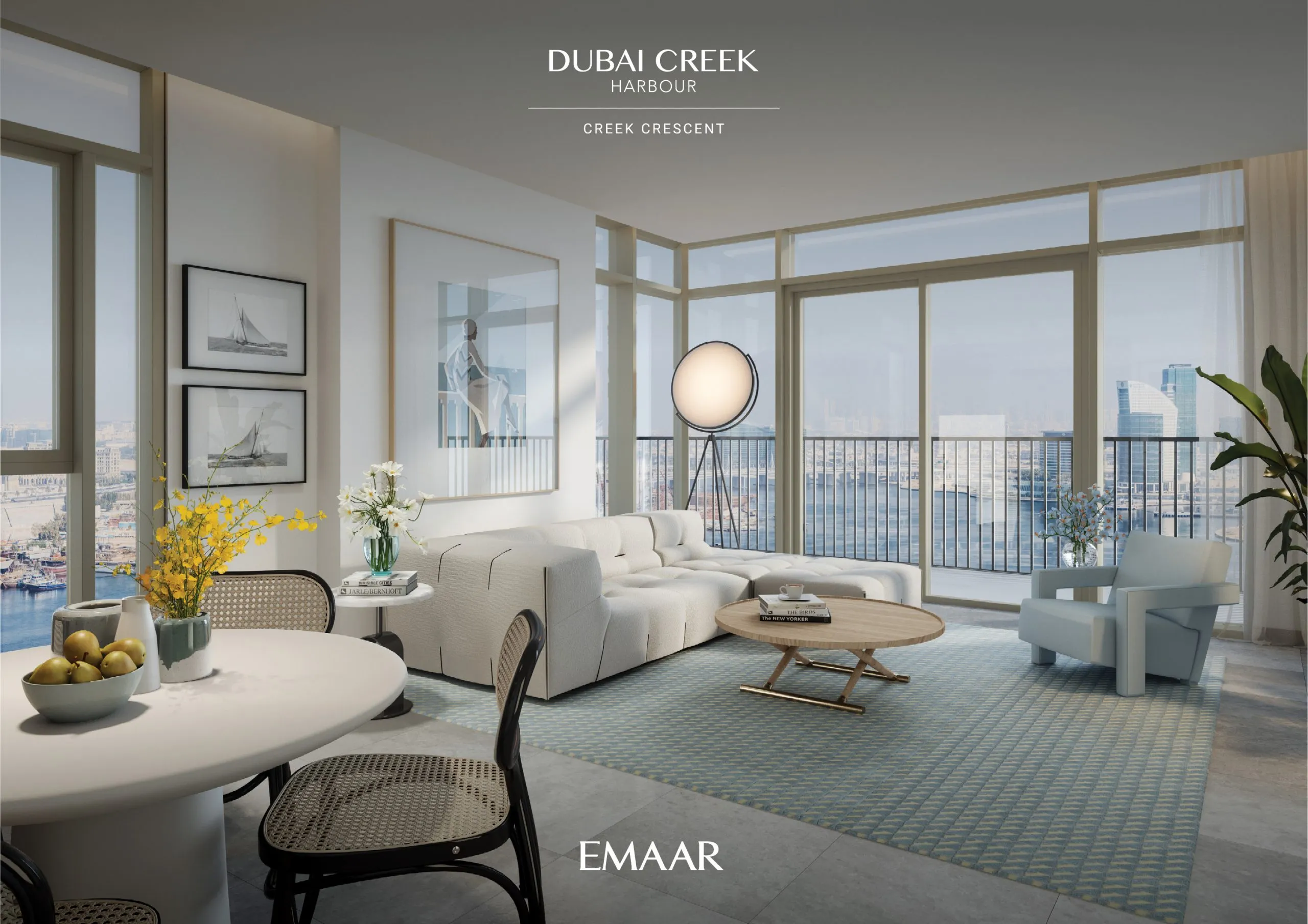 EMAAR-CREEK-CRESCENT | Living and Dining