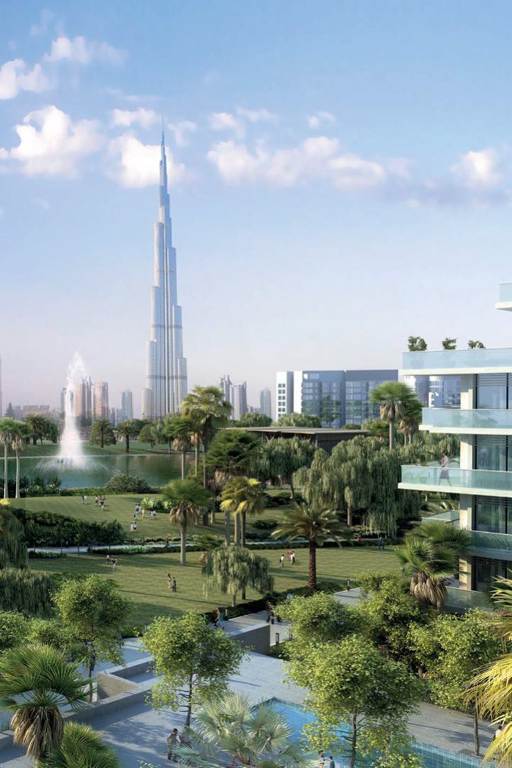 Executive Residences II with Burj Khalifa View