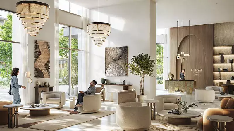 Grand Lobby-Palace Residences Creek Blue Building 2