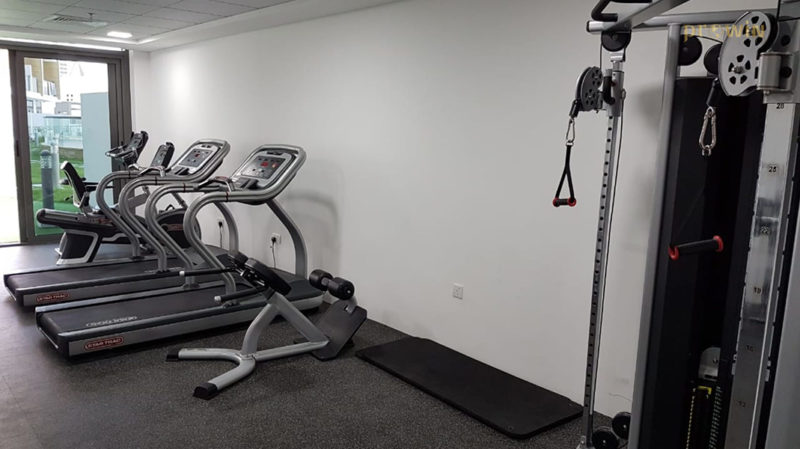 Gym in Crystal residences