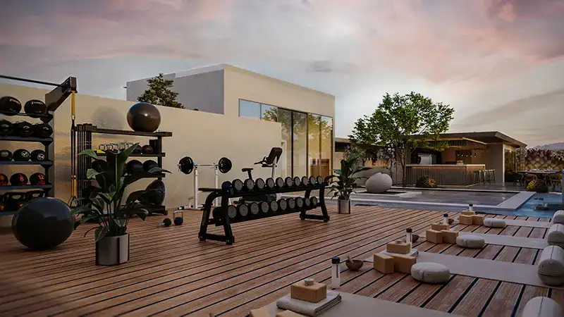 Gym-Norah Residence