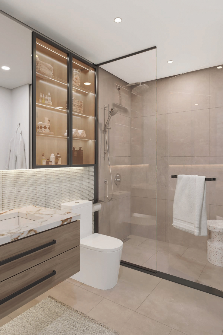 Hamilton-house- Bathroom view