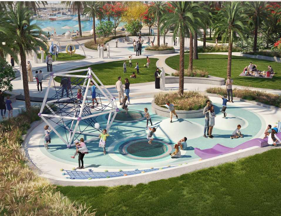 Kids play area in Beach mansion Tower 2
