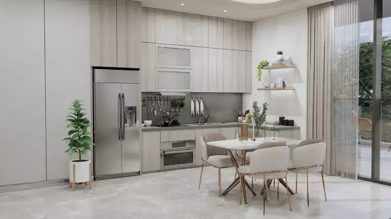 Kitchen , Dining - Lucky Royale Residence