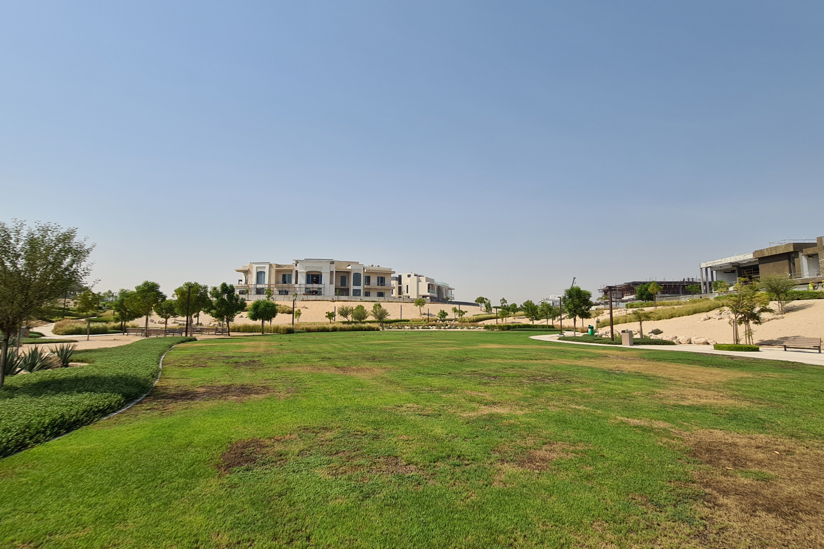 Lawn area in Fairway Vistas