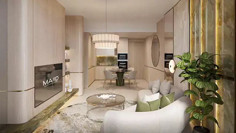 Living Area - Arlington Park II - Dubai Residences Complex - Dubai