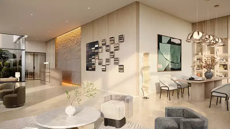 Living Area - Terra Heights Building 2