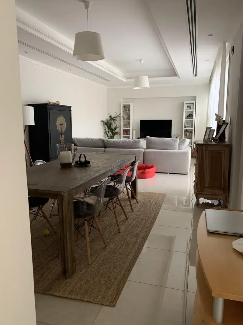Living and Dining area in Cluster 2 Villa