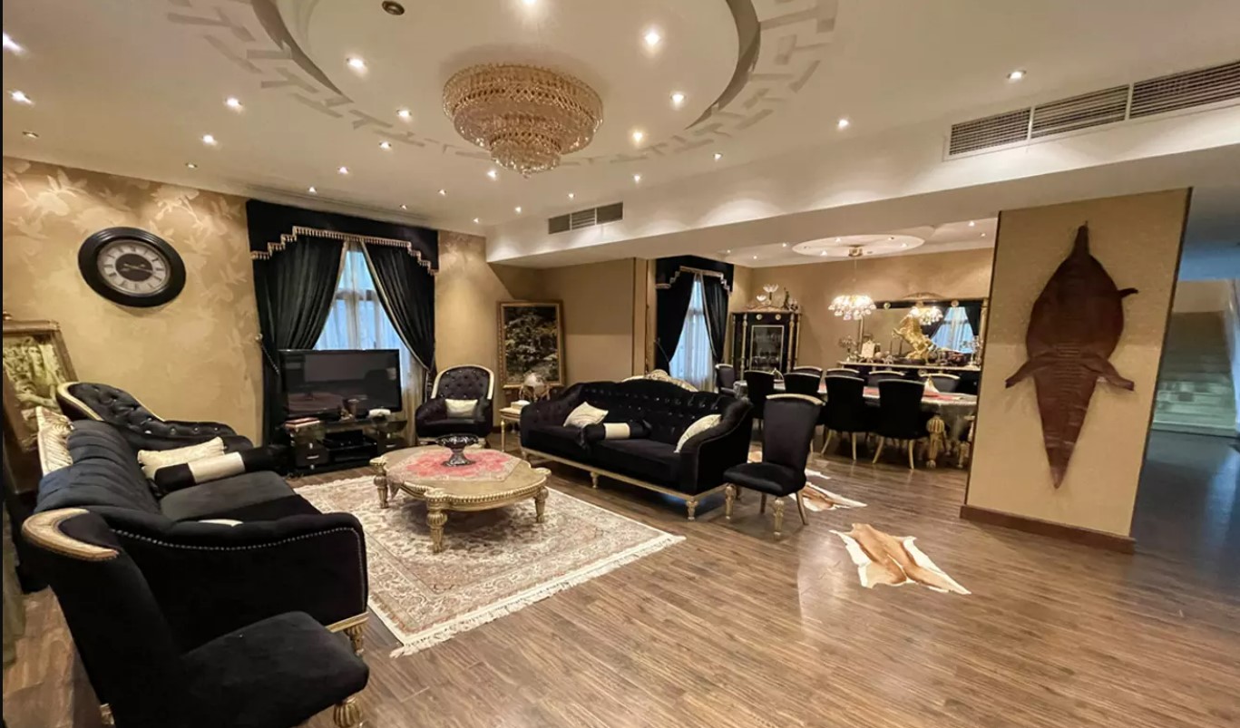 Living area in Western Residences north