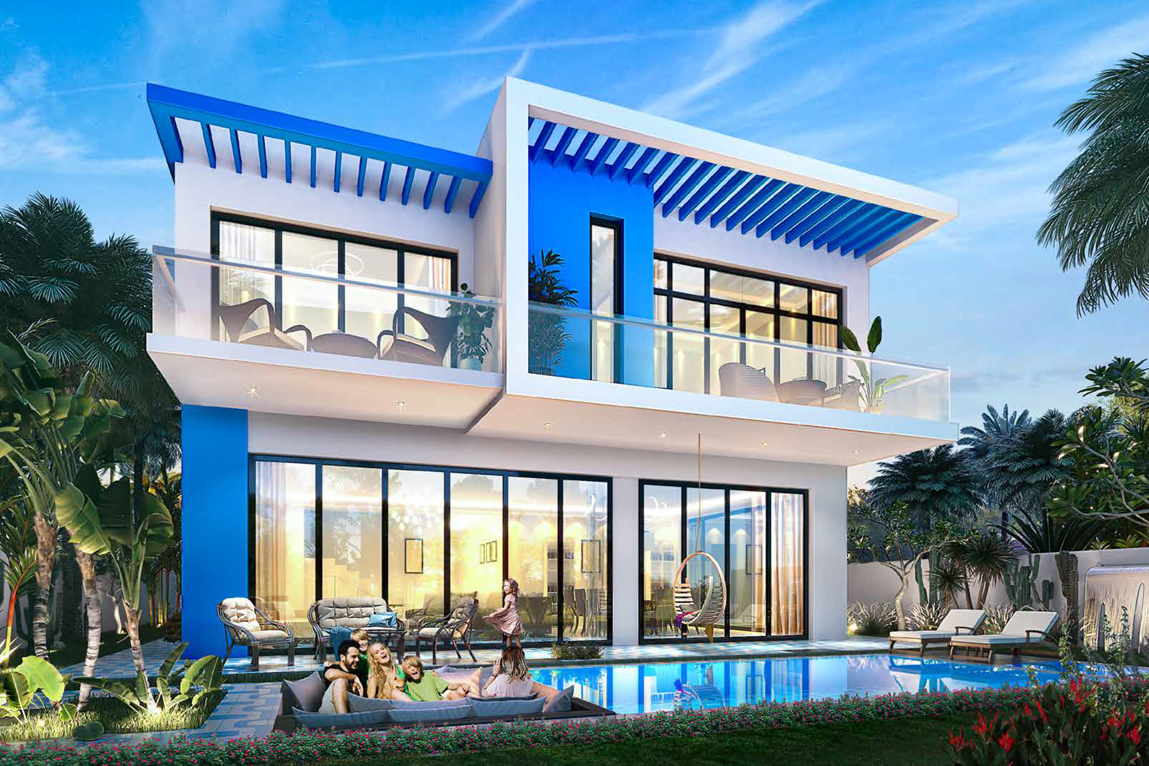 Luxurious designed Santorini Villas for sale