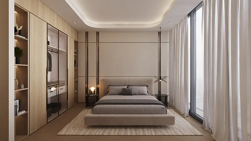 Luxury Bedroom-Binghatti Hillviews