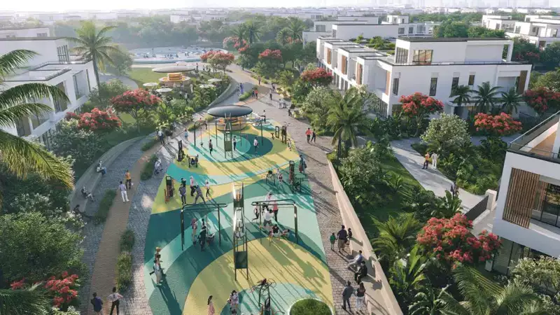 Outdoor Callisthenics Stations - Riverside Views Azure 1 C