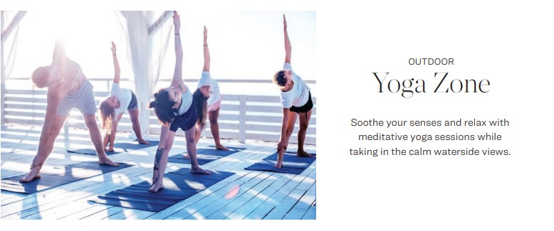 Outdoor Yoga Zone Waves Grande Sobha Hartland