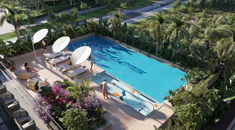 Pool Area | Platinum Residence