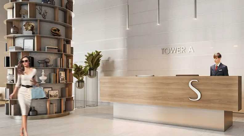 Reception Area - Sobha Orbis