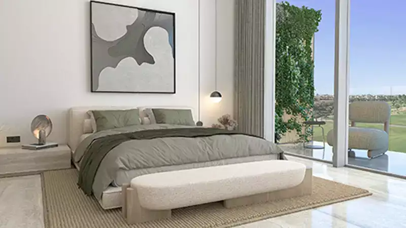 Repose residence master bedroom