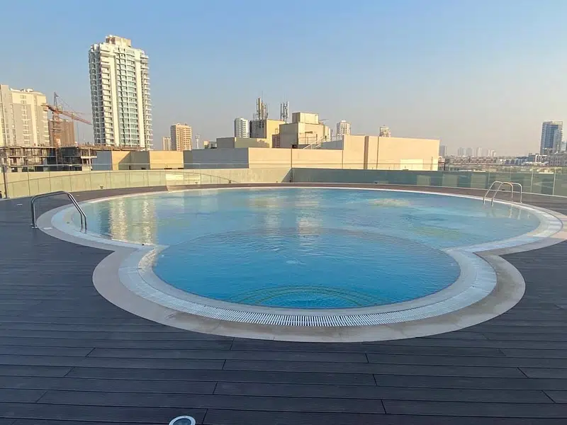 Rooftop Swimming Pool in Alpha Green Tower