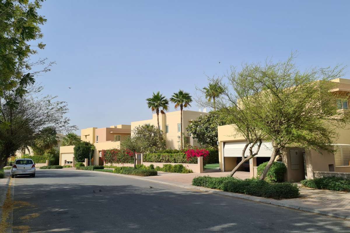 Savannah Arabian Ranches villa street Dubai
