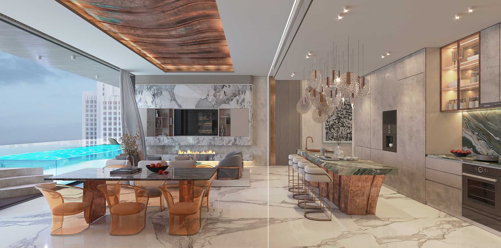 Sky Vista | Dining and Kitchen
