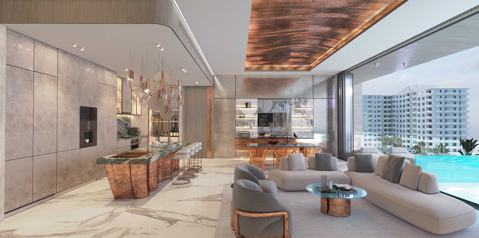 Sky Vista | Living and Dining Area