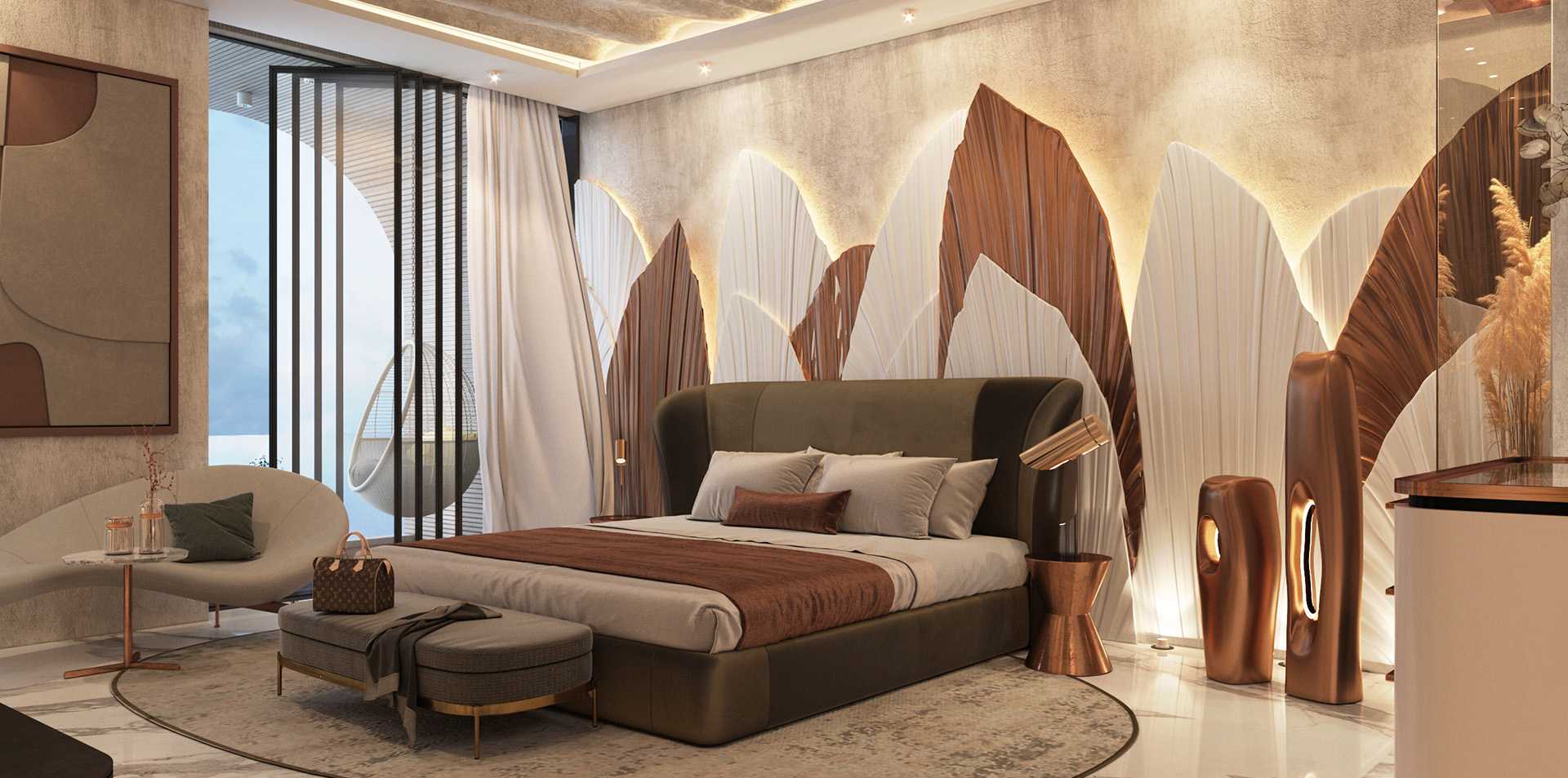 Sky Vista | Luxury Bedroom Area