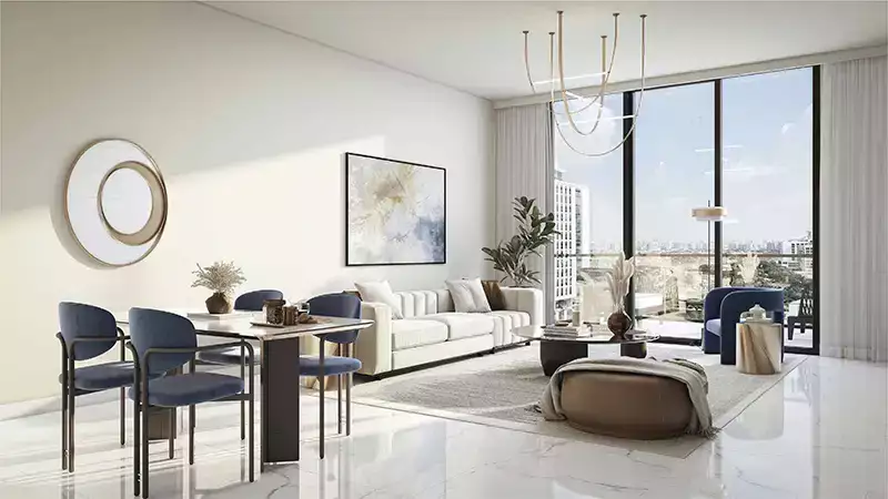 Spacious Living and Dining Area-Equiti Garden