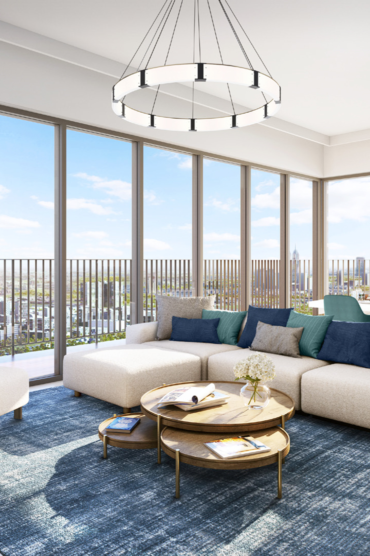 Spacious Living area in Hills Park