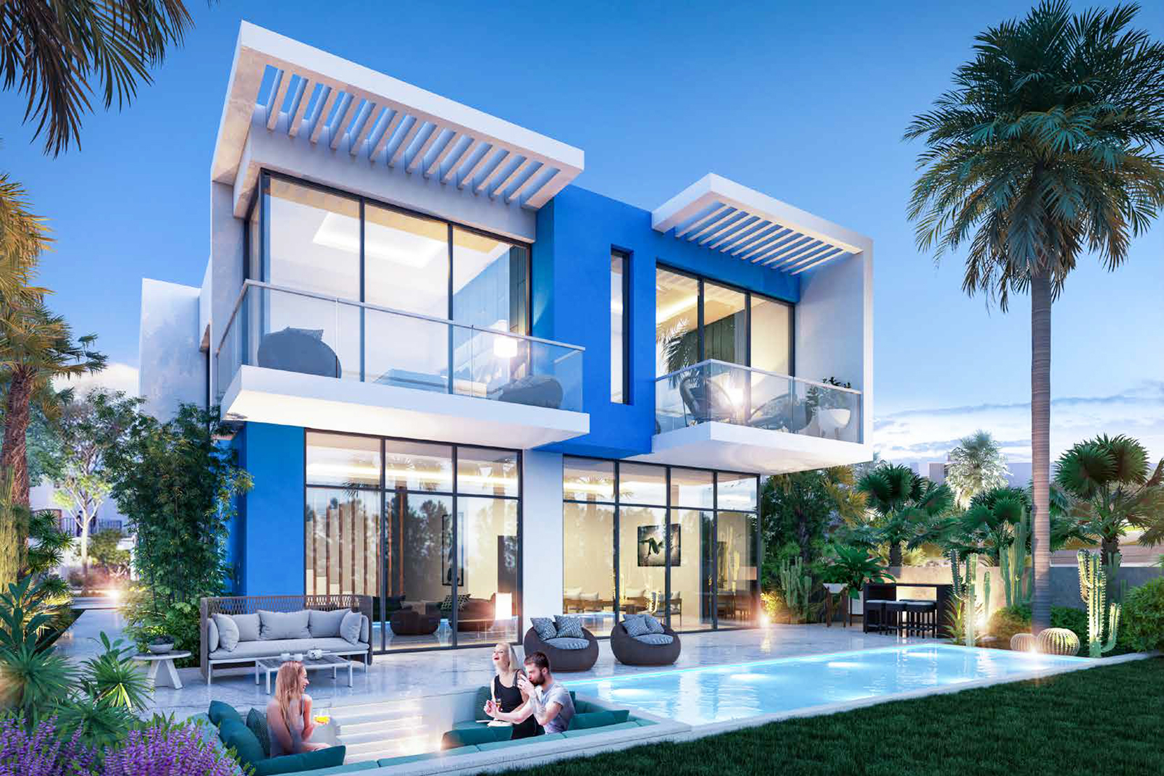 Spacious Santorini Townhouses with pool for sale