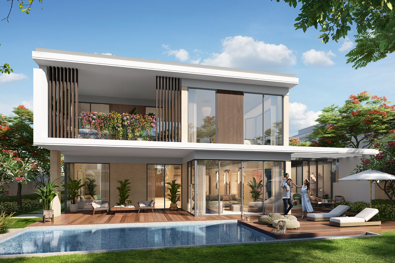 Spacious Villas for rent in Harmony 2