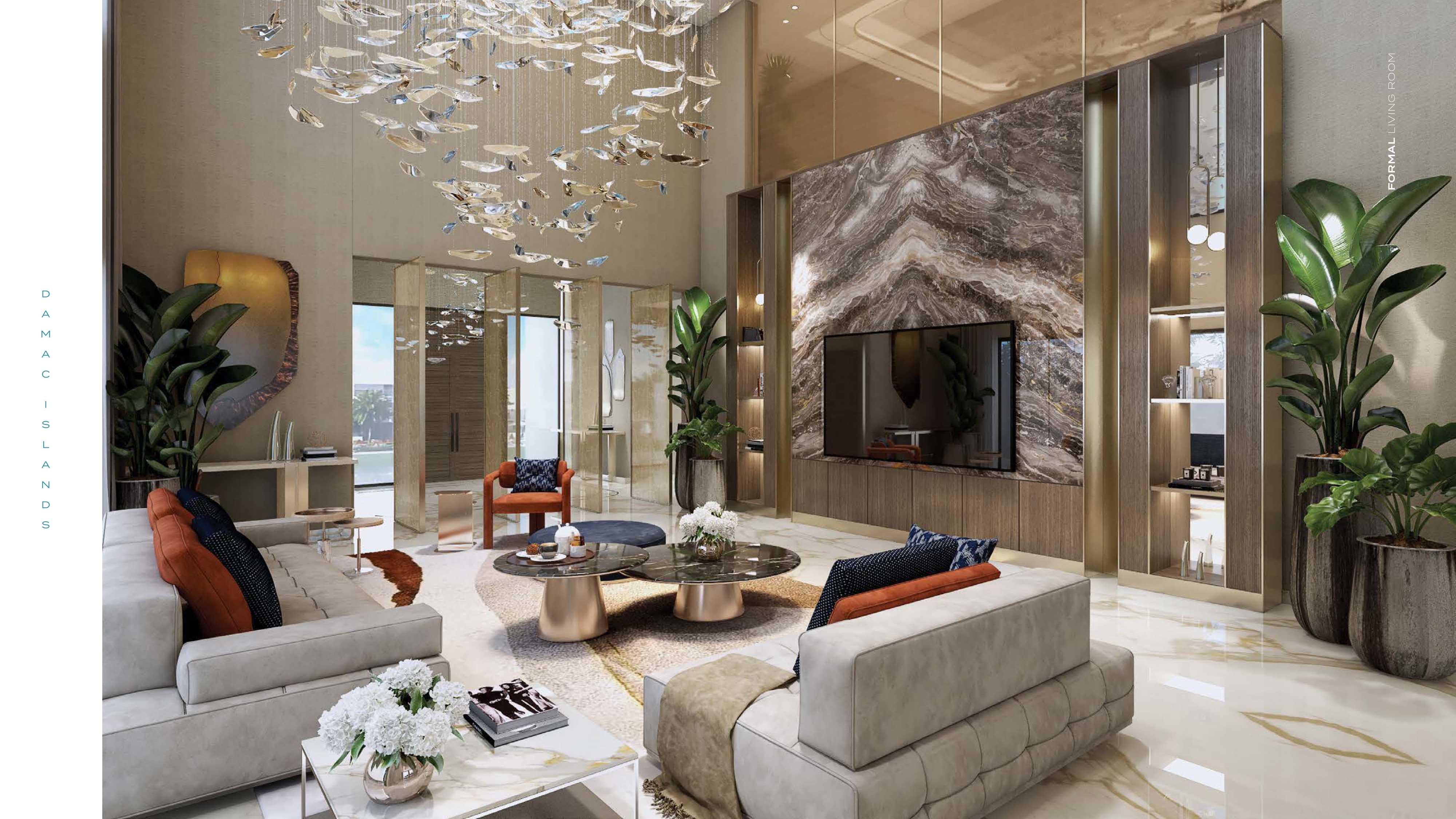 Spacious area for living | Maldives at Damac Islands