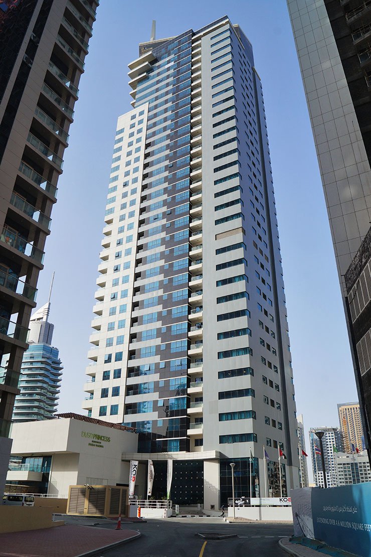 Street View of Dusit Princess Residence Dubai Marina
