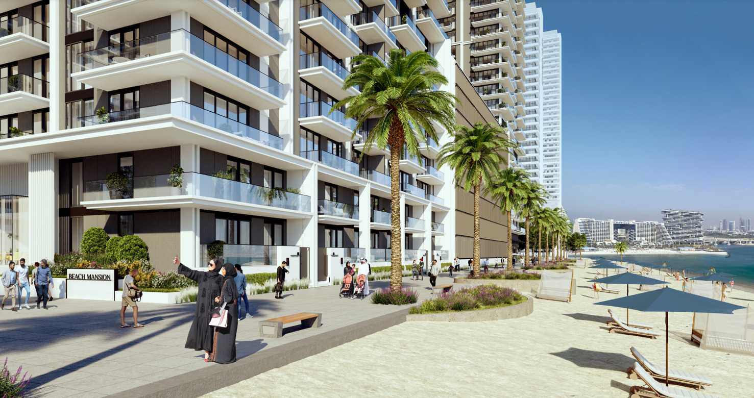 Stunning apartments for sale in Beach mansion Tower 2