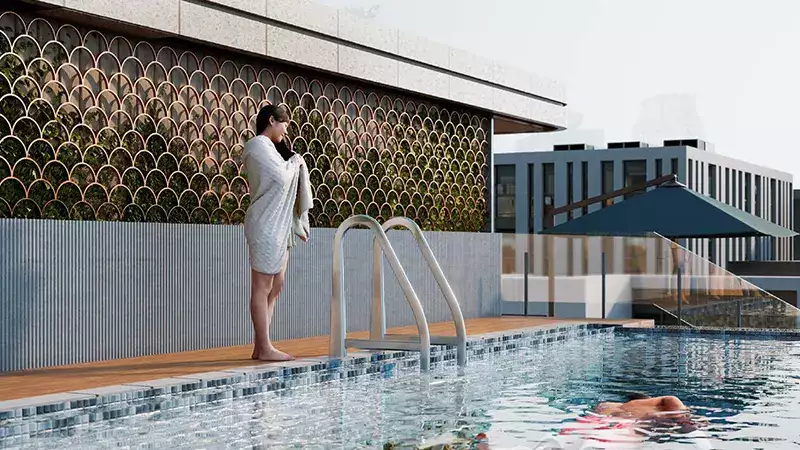 Swimming Pool-Whitestone Residence
