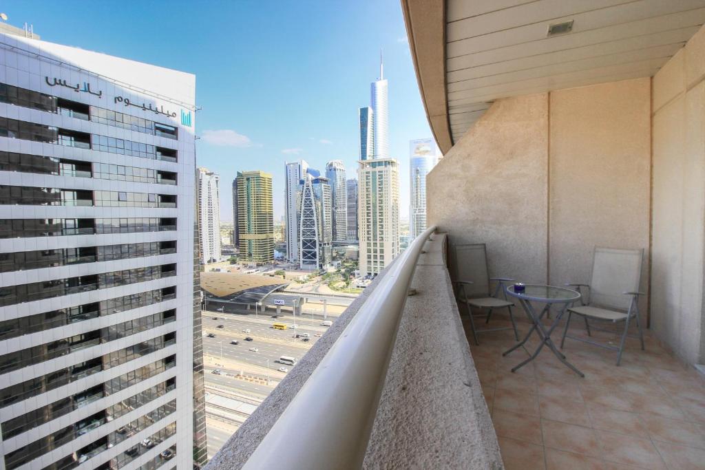 View from balcony in Dream Tower 1