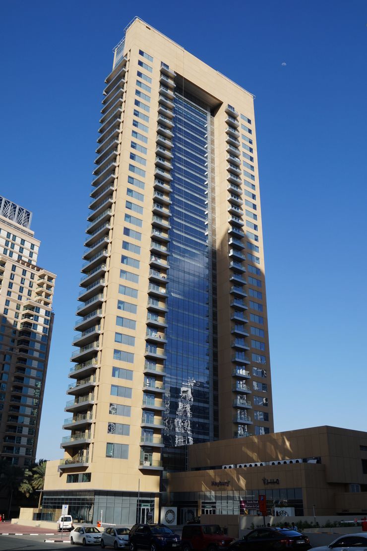 View of Ariyana Tower